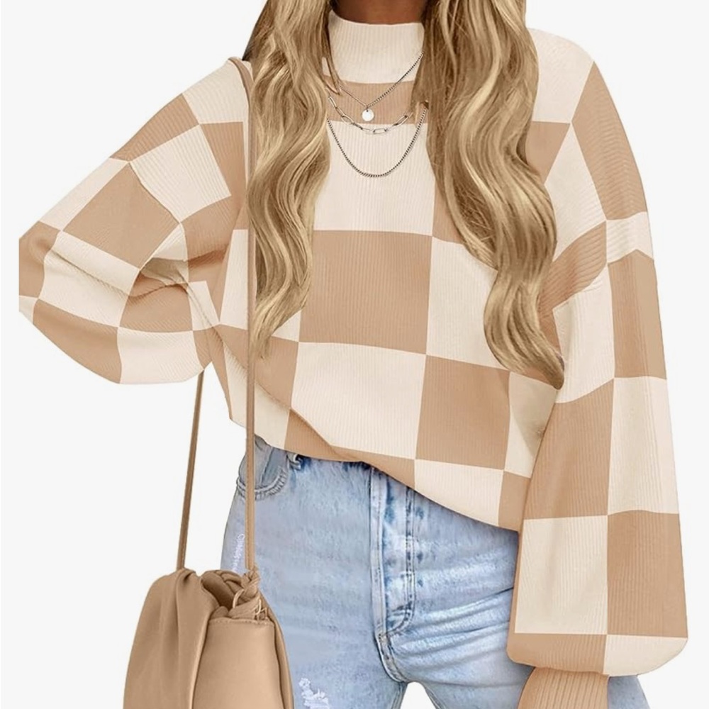 Checkered Sweater